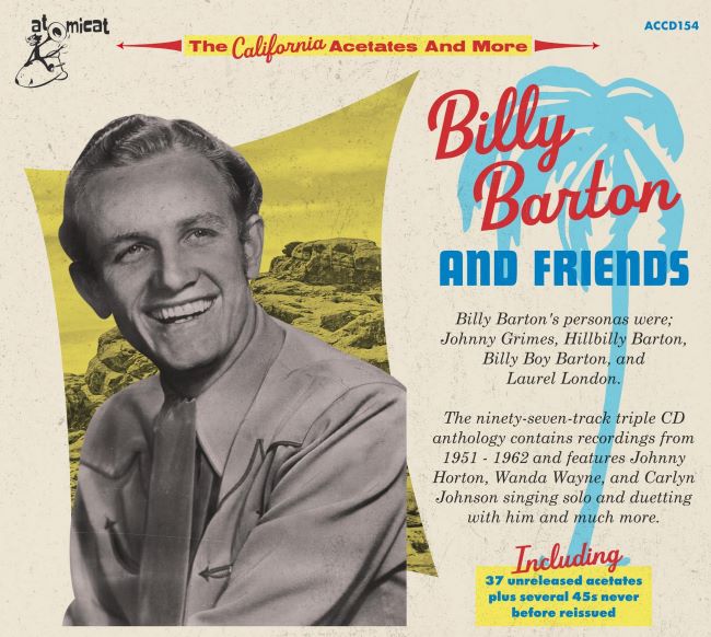 Barton ,Billy And Friends - The California Acetates And.. 3cd's